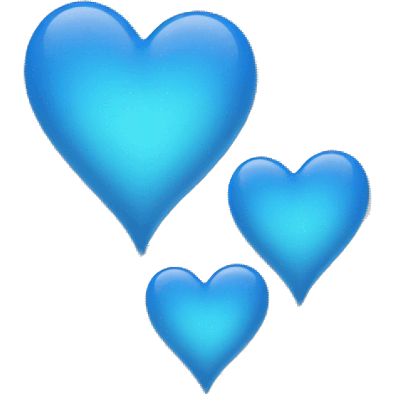 Blue heart emoji