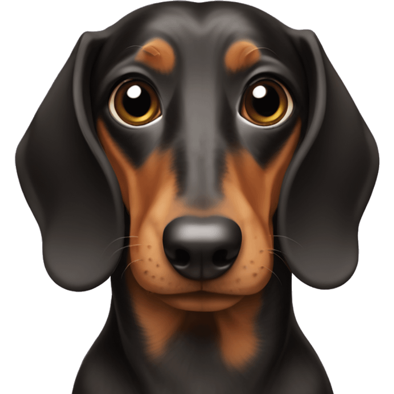 Coquette Dachshund  emoji