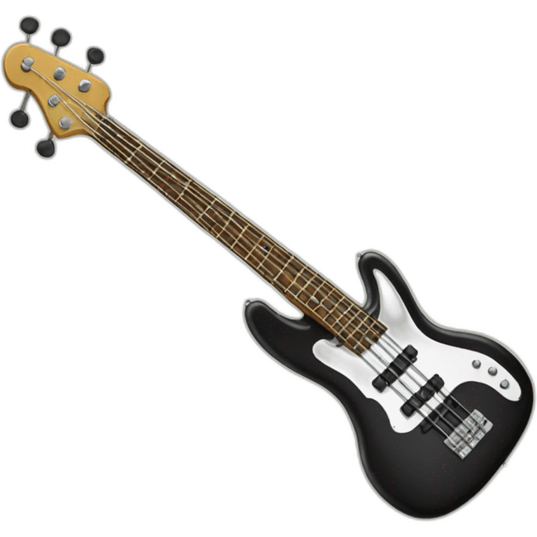 Bass guitar emoji