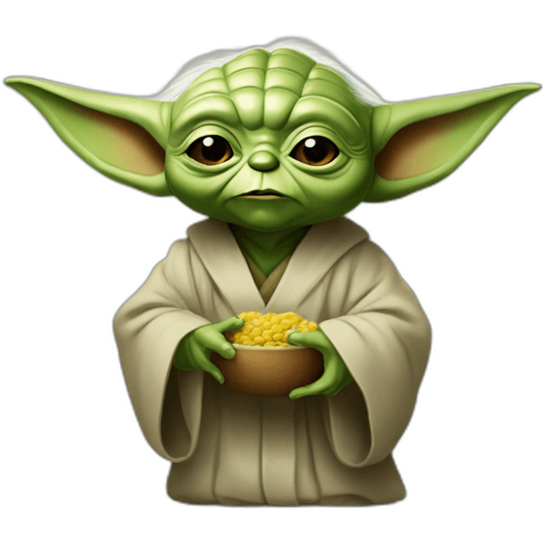 YODA VOTANDO EN COLOMBIA POR EL PARTIDO PACTO HISTORICO emoji