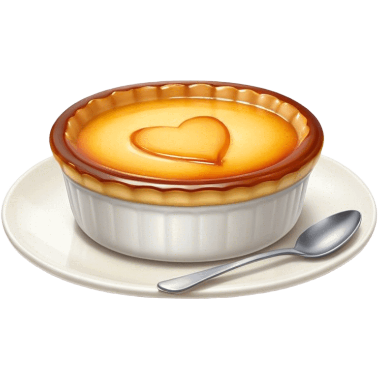 Creme brulee emoji