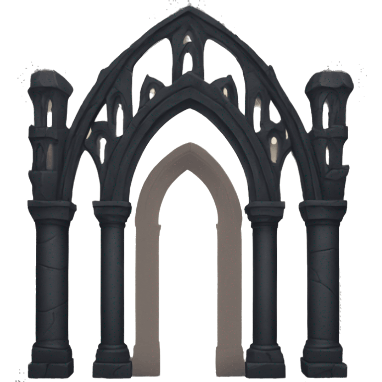 dark gothic style archway  emoji