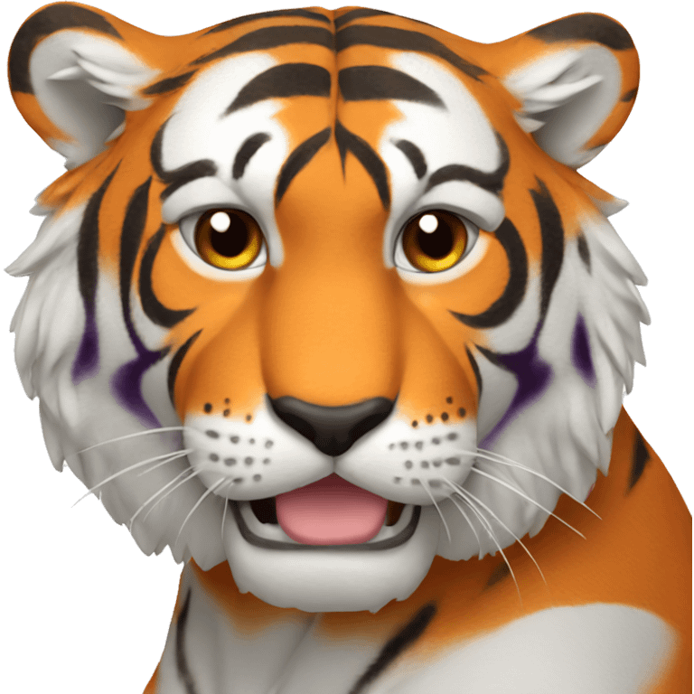 Clemson Tiger emoji