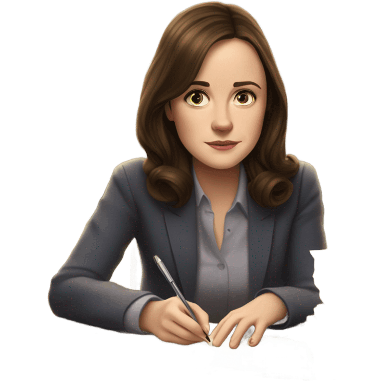 rory gilmore studying emoji