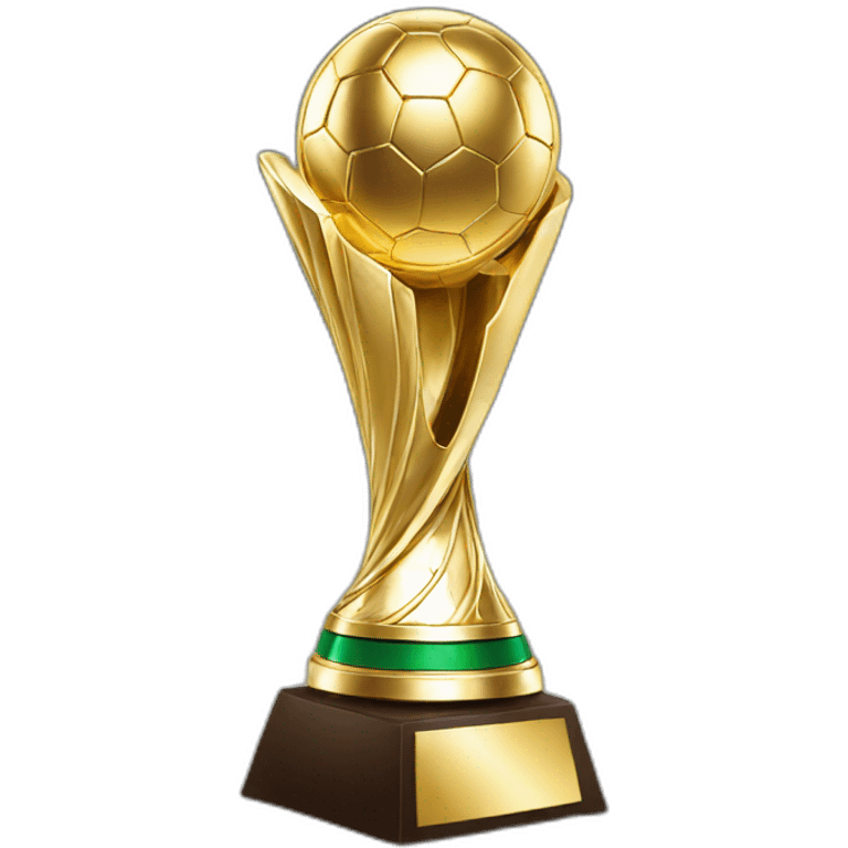 world cup trophy emoji