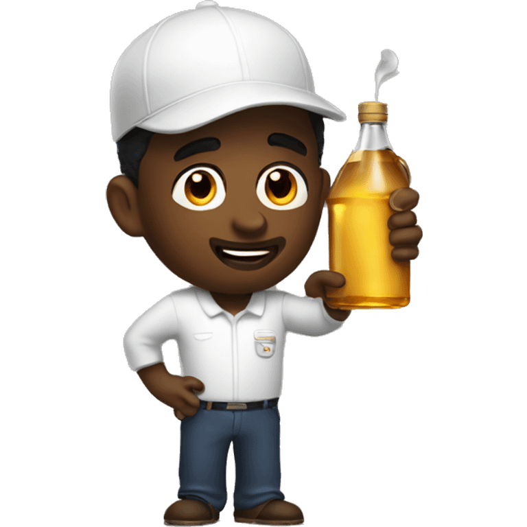 Diddy holding oil  emoji