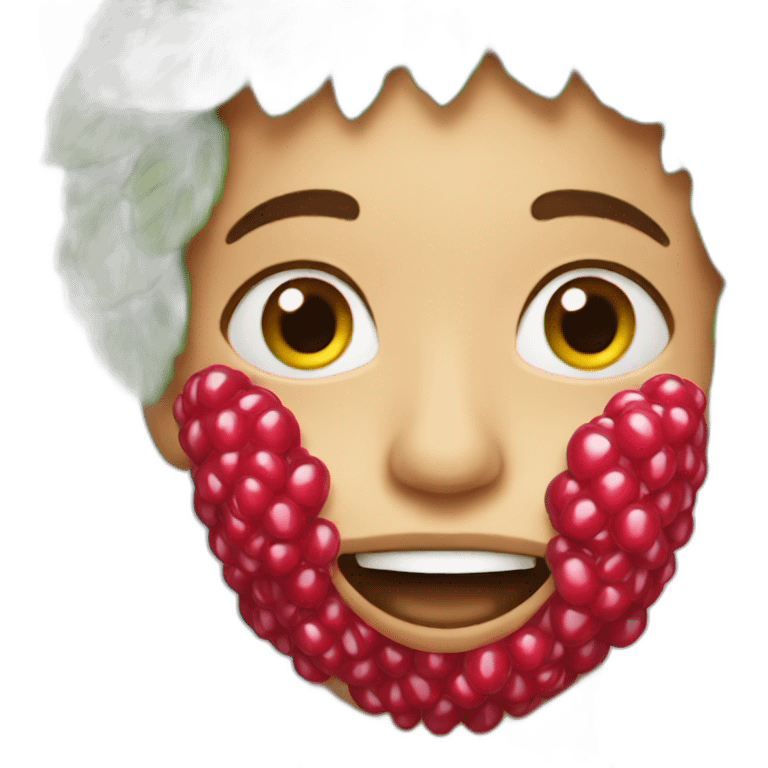 Rasberry emoji