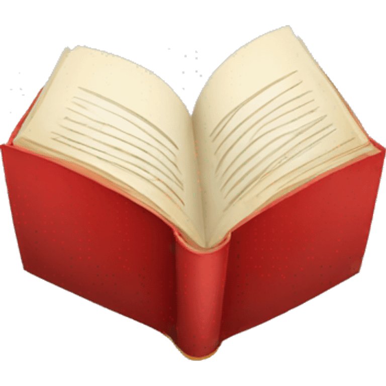 open red Book  emoji