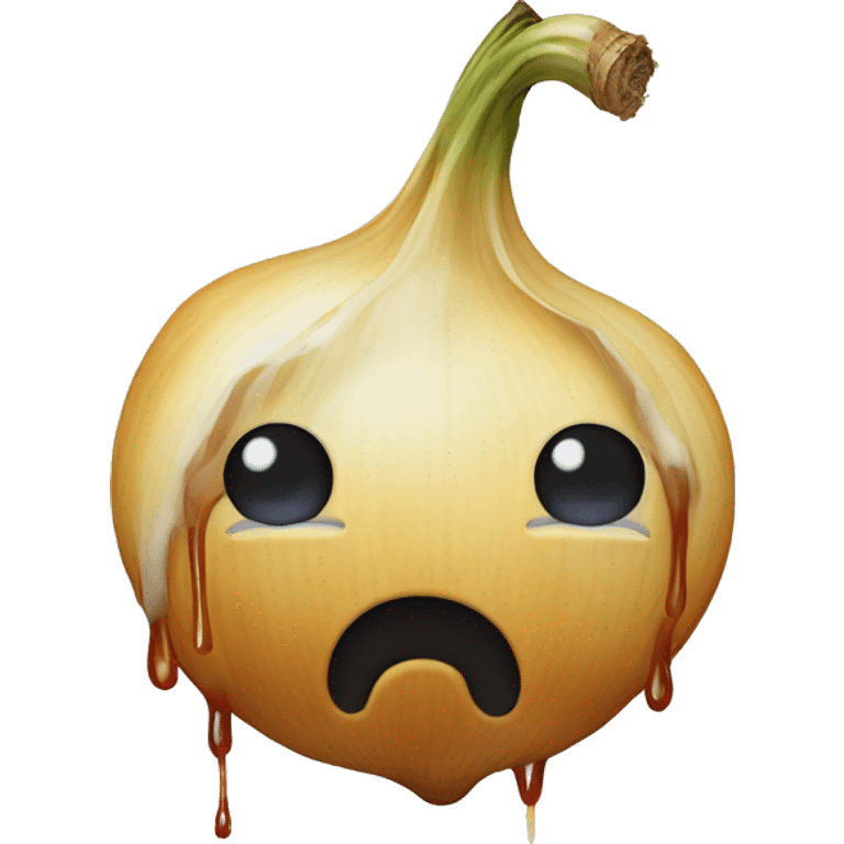 Onionring dripping emoji