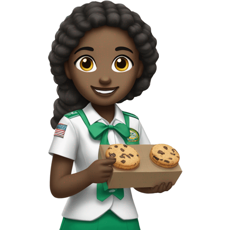 Panda Girl Scout emoji