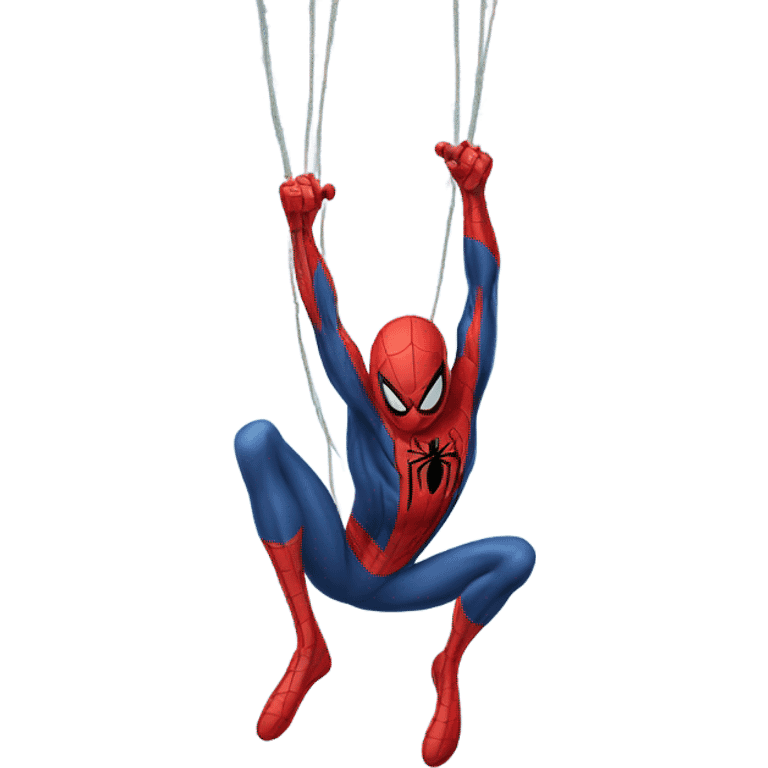 Hanging Spider-Man  emoji