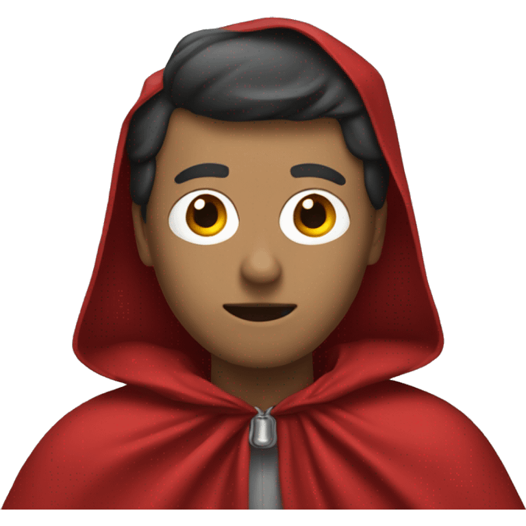 dummy with a red cape emoji