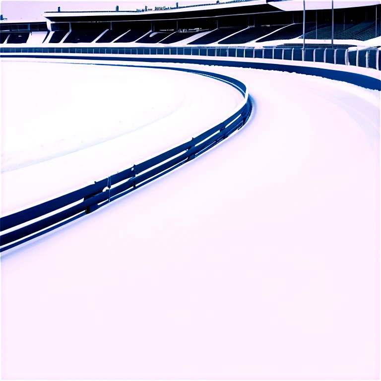 Kreis Racetrack with snow in winter emoji