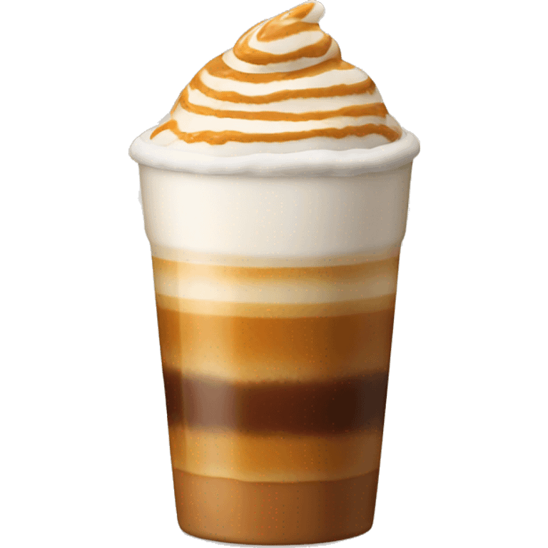 Caramel macchiato  emoji