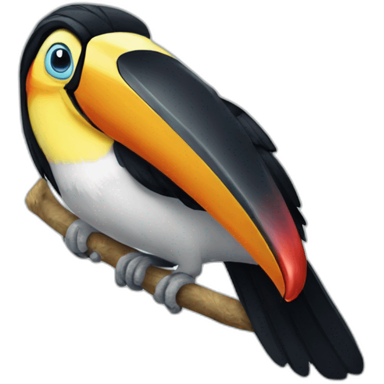 toucan happy emoji