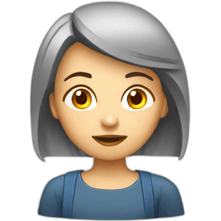 russina-girl-solving-computer-problem emoji