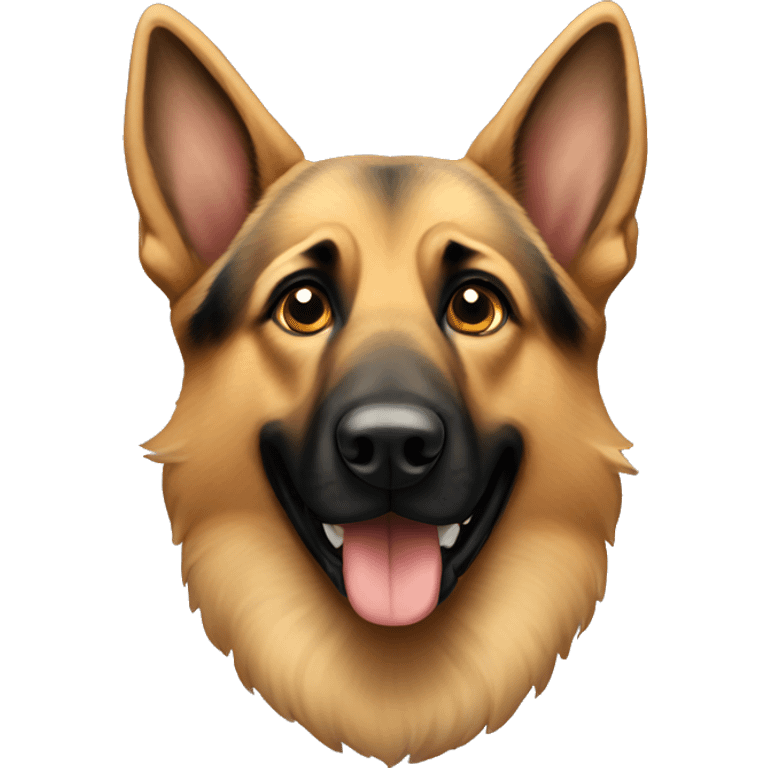 German Shepard  emoji