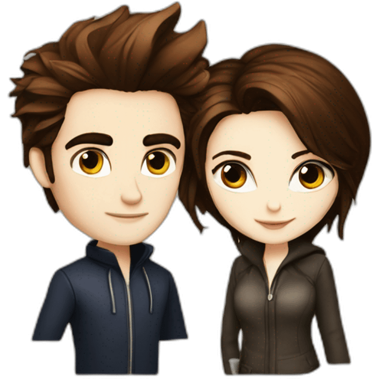 edward cullen and bella swan emoji