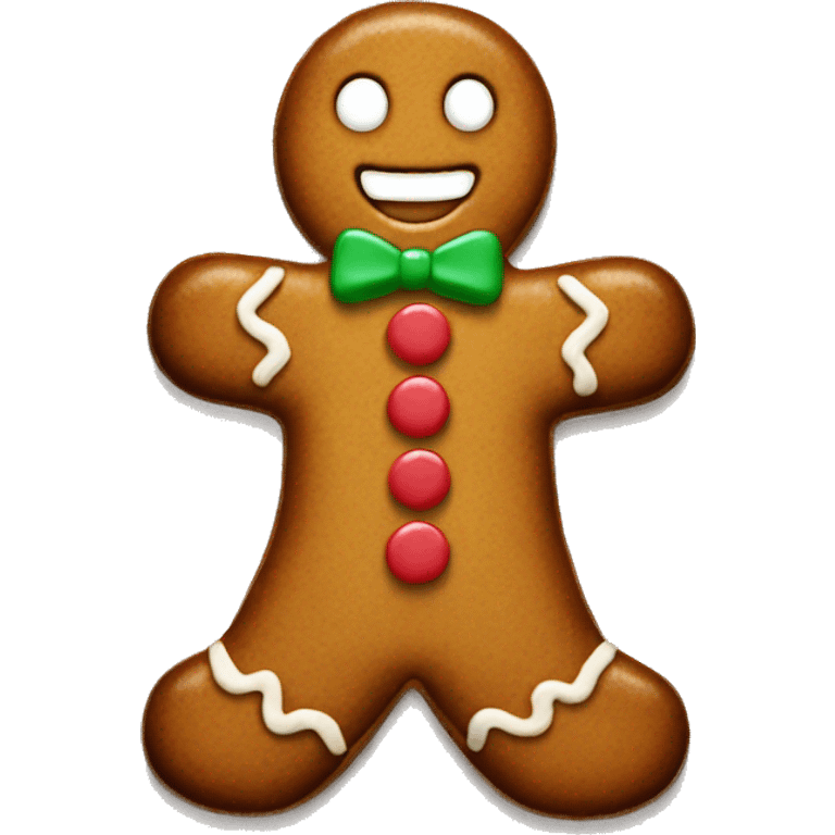 gingerbread men emoji