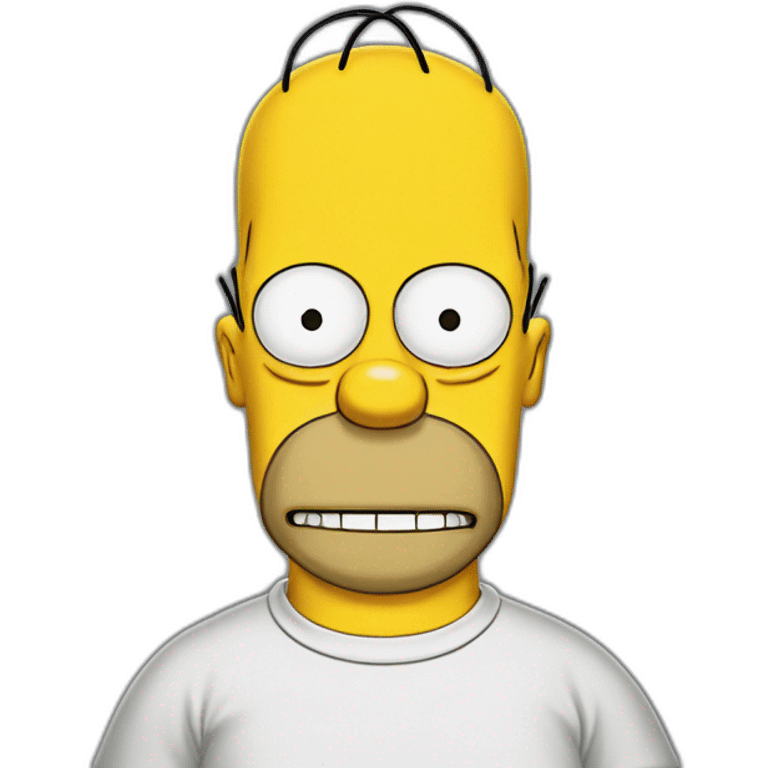 Homer simpson emoji