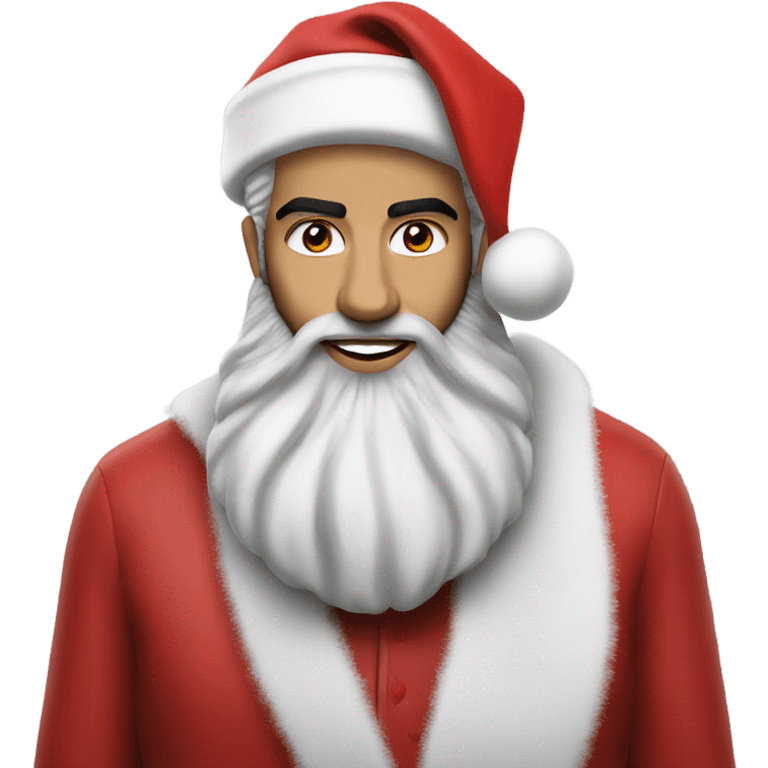 Mohammed salah as Santa Claus  emoji