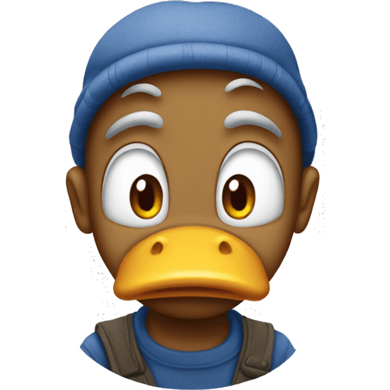 poor donald duck emoji