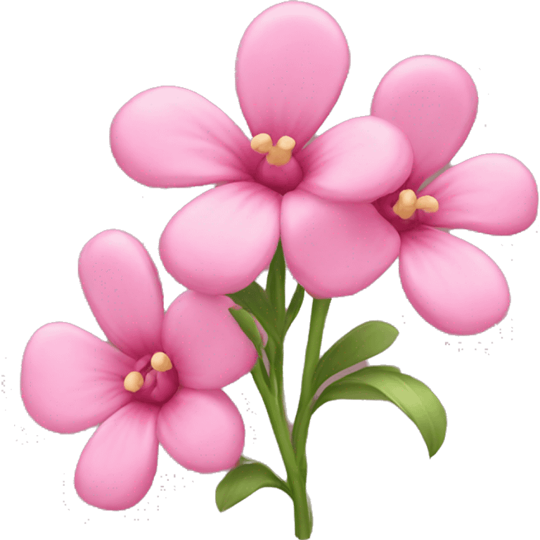 Flowers pink  emoji