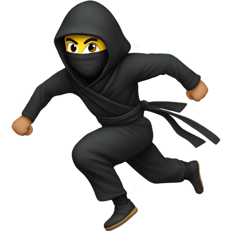 Ninja running emoji