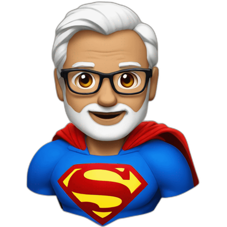 Modi superman emoji