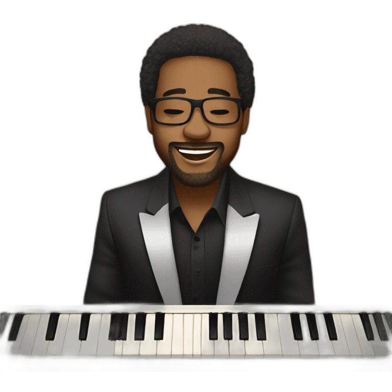 Pianiste gospel emoji