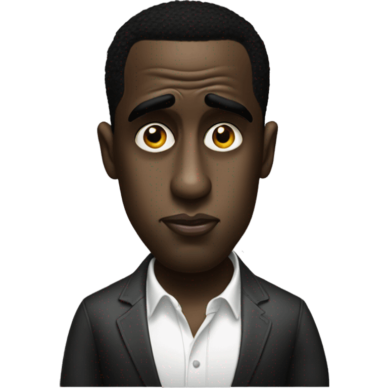 Sean Diddy Combs be quiet emoji