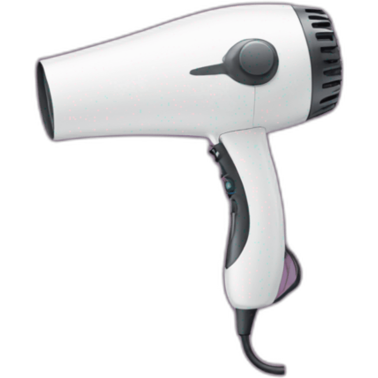 hair dryer emoji