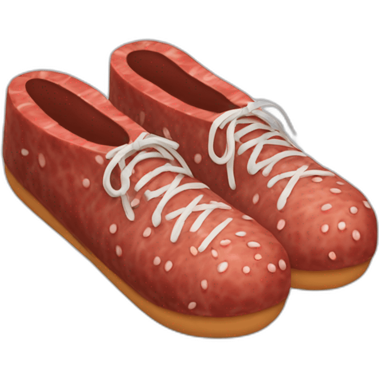 Salami shoes emoji