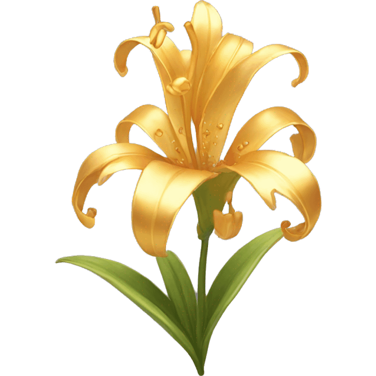 gilded lily emoji