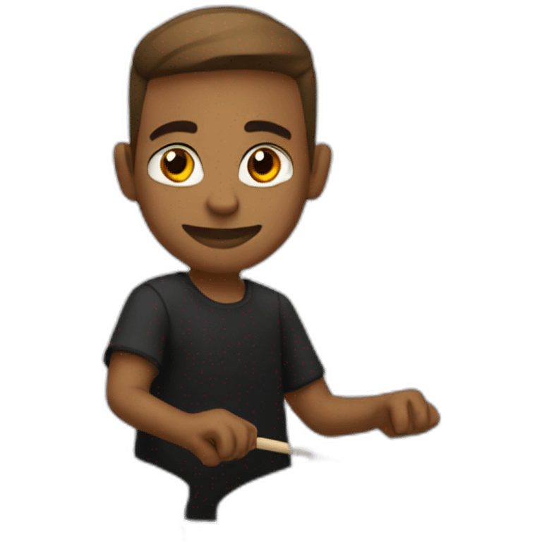 Drums player  emoji