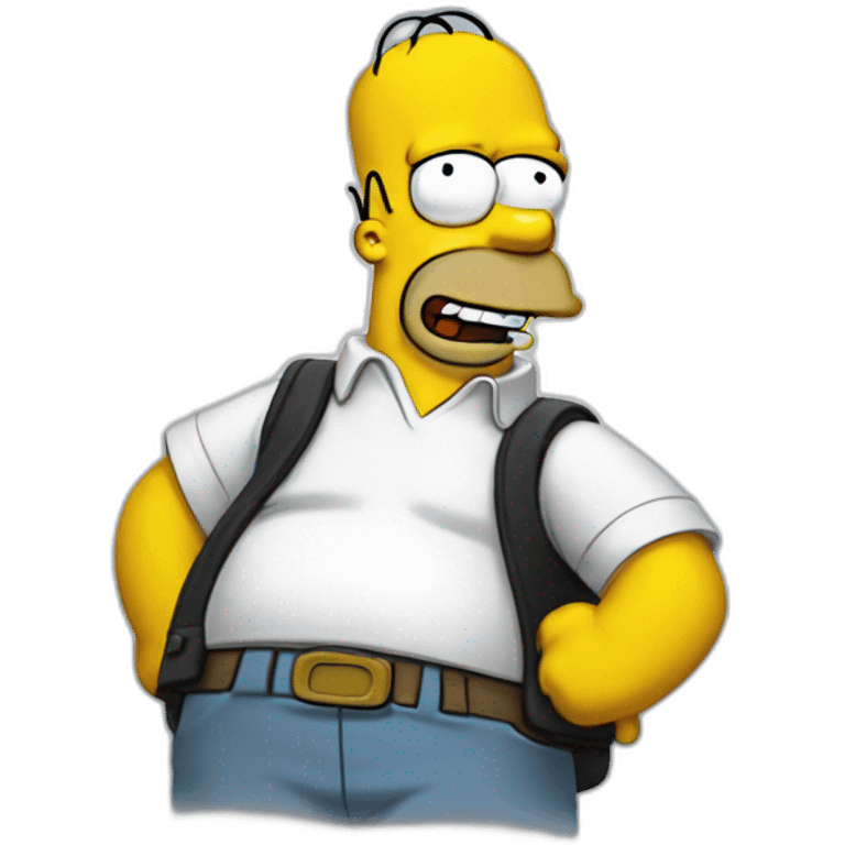 happy homer simpson emoji