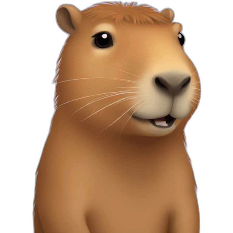 All budy of capybara emoji