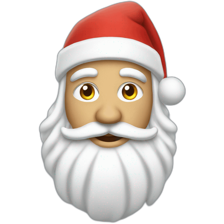 ski father christmas emoji