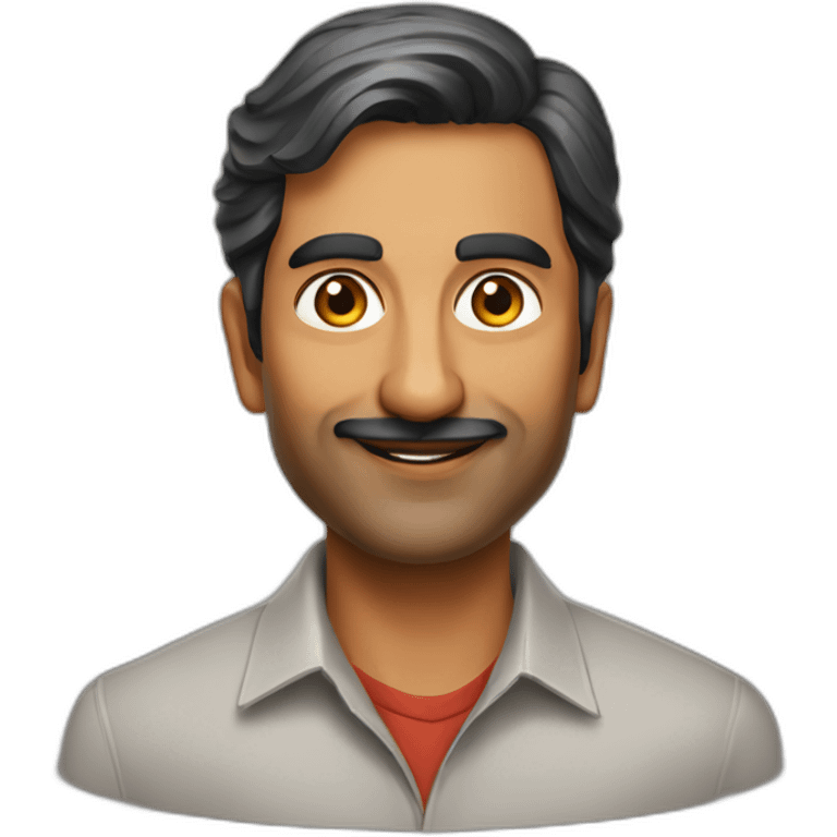 a 45 year old handsome indian startup founder emoji