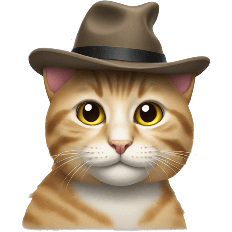 cat with hat emoji