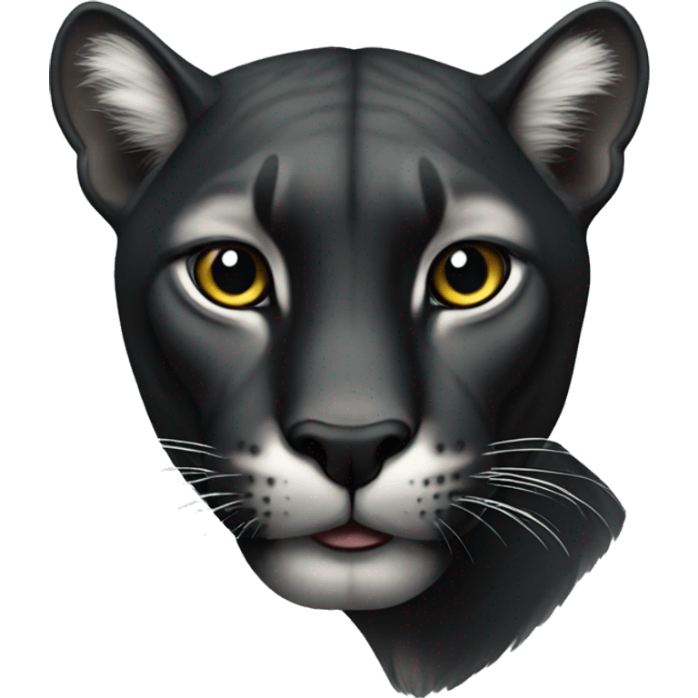 black puma  emoji