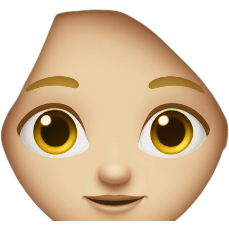 Enfant blond aux yeux bleus  emoji