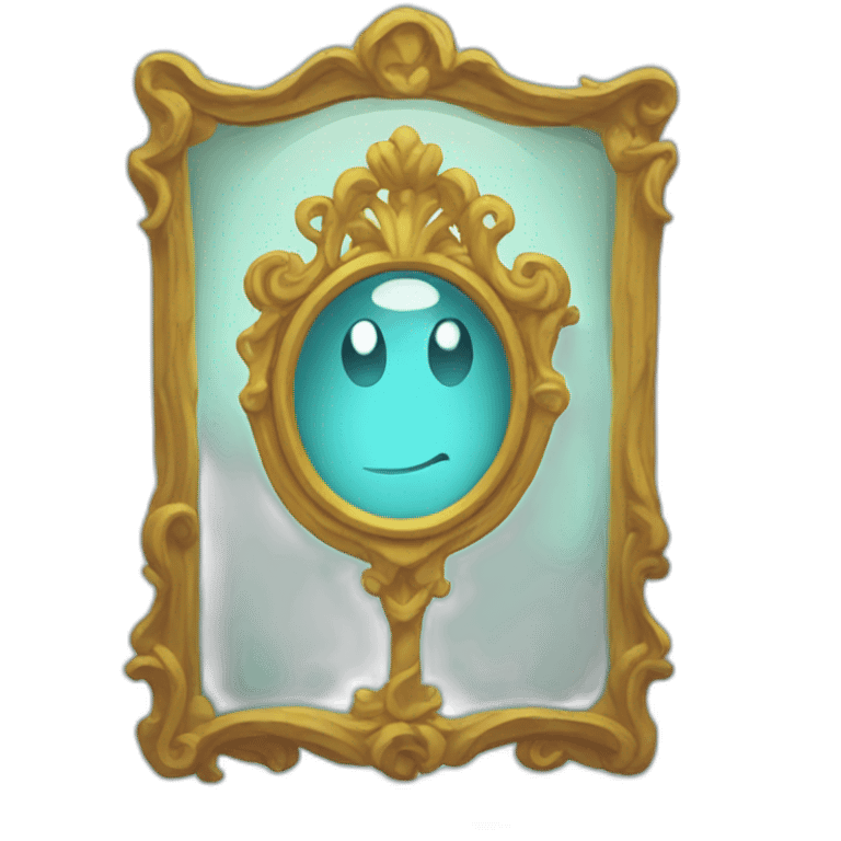 magic mirror emoji