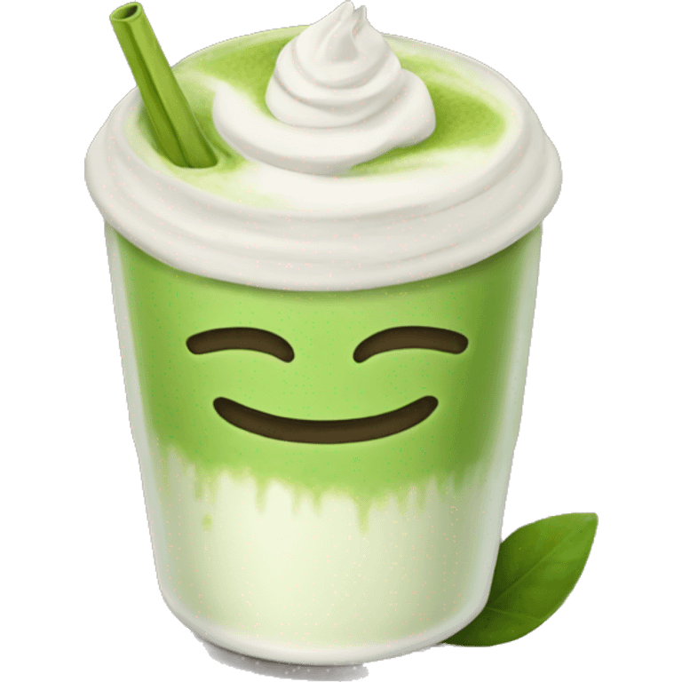 Matcha latte emoji