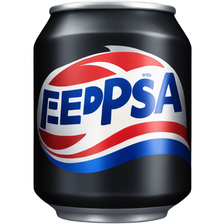 Black Pepsi Max can emoji