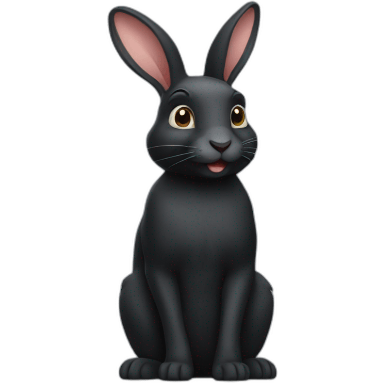 Black Rabbit emoji