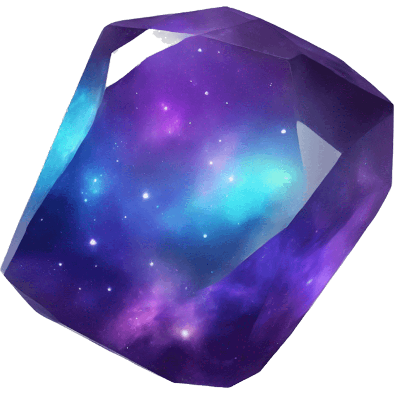 Nebula Gemstone Crystal emoji