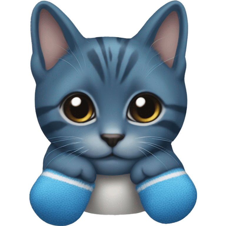 Deep-blue-baby-mittens emoji