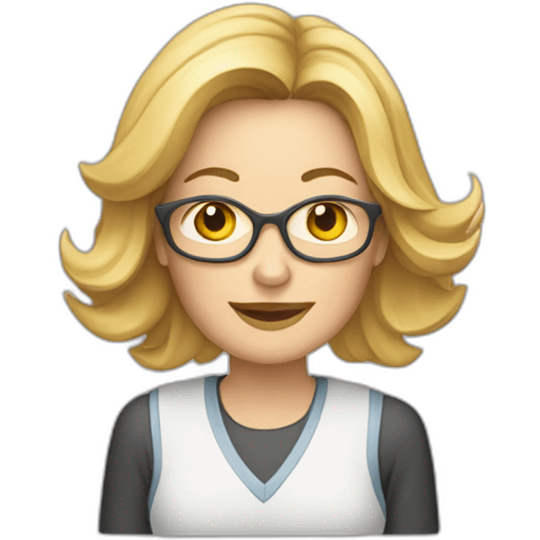 Michèle Laroque emoji