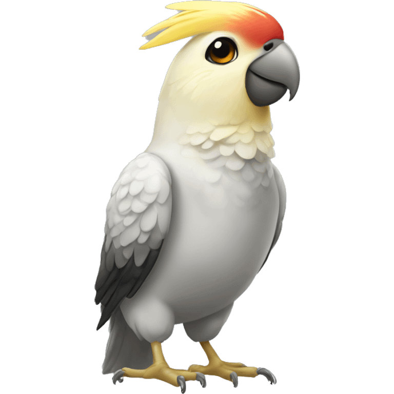 cockatiel bird emoji